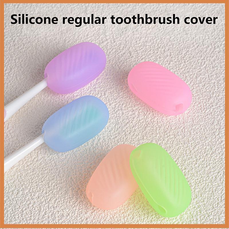 [WY2] 1PCS Silicone Toothbrush Head Covers Portable Toothbrush Cover Case Travel Hiking Camping Toothbrush Box Brush Cap Case Support [MY]