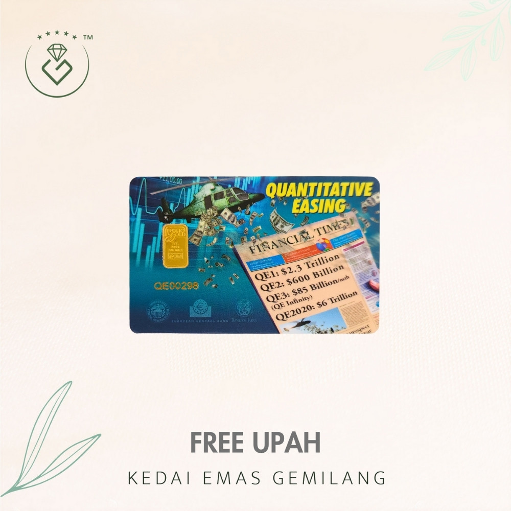 [Kedai Emas Gemilang] 8001308 Public Gold 1G (Qe00298) Gold Bar (1.5Cm) (1G)&hellip;