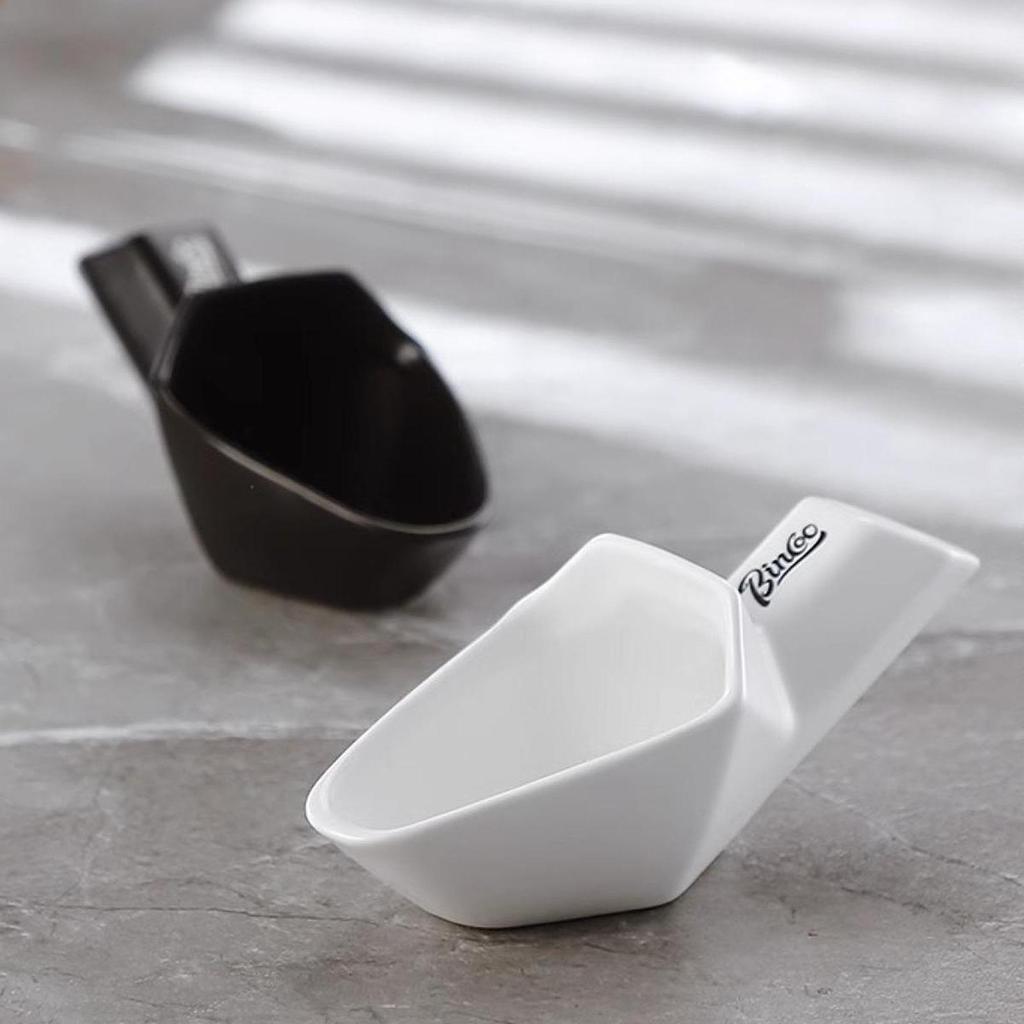 [whfashionkk] Ceramic Coffee Spoon Filling Practical Portable Weighing Coffee Powder Measuring Tool for Daily Use Home Cafe Buffet Baking