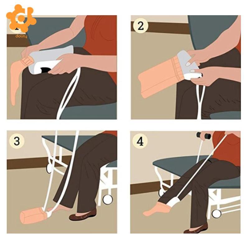 [utruiut0k] Flexible Stocking Sock Aid Easy On Off Pulling Assist Device Sock Helper