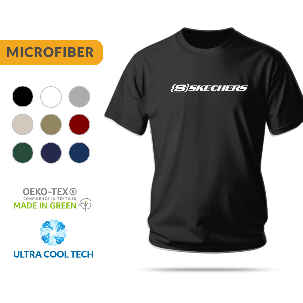 Baju T-Shirt Microfiber Running Sports Jersey Kemeja-T Lelaki Wanita Men Women Plus Size XS-5XL M04