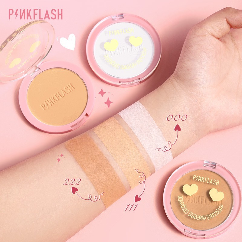 Multi Reliable PINKFLASH OhMySelf Special Pressed Powder Lasting 8-Hour/Matte Lightweight/Traceless/Super Oil Control... - Image 2