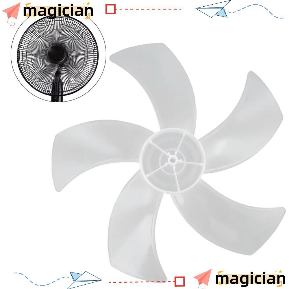 MAGICIAN Fan Blade, Plastic Slow Noise Five Blades Fan,  Big Wind Fan Accessories for Pedestal Fan Table Fan Wall Fan