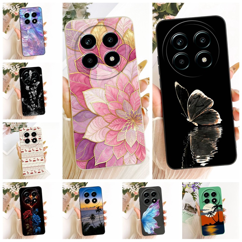 For Realme RMX3990 RMX3989 Casing For Realme 13 Pro 5G Cover Fashion Cartoon Cute Funny Painted Silicone Phone Case For Real me 13 Pro 5G
