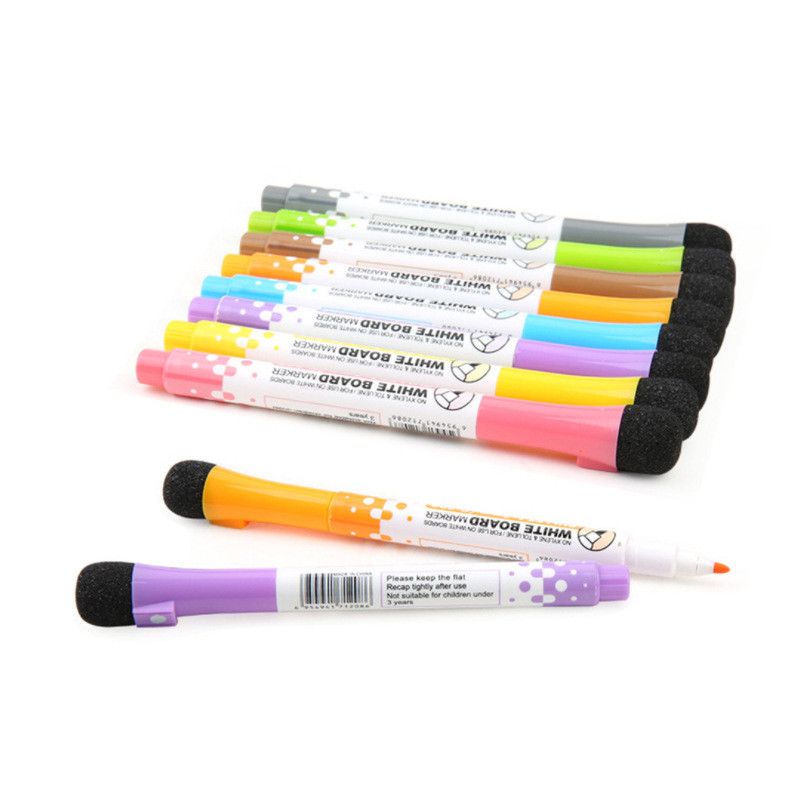 Whiteboard Pen Children Erasable Water Brush Whiteboard Water Pen Mark Watercolor Pen Writing Graffiti Can 26.3.1