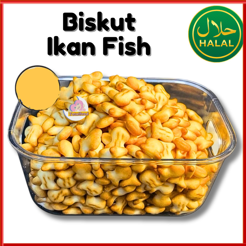 250g/500g/1kg Hup Seng Biskut Ikan ｜Flying Fish Biscuit｜Biskut Timbang