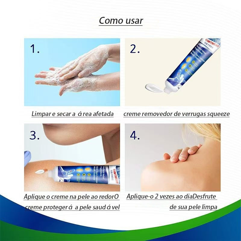 Anti-Wart Skin Care Ointment (For External Use) Helps Smooth Skin Surface