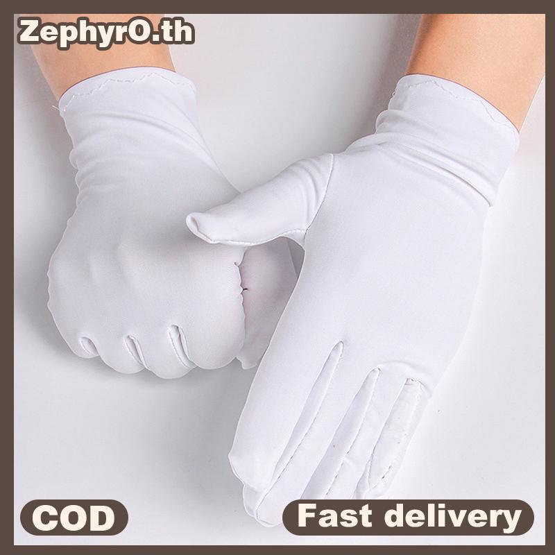 null Spandex Gloves With High Elasticity For Driving Jewelry Dance And Sun Protection null