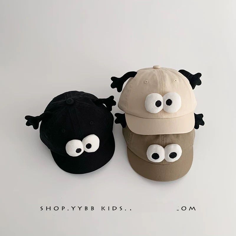 Baby Hat Spring Autumn Thin Style Sunshade Sunscreen Cute Soft Brim Men Women Peaked Cap Girls Monthly Baseball Cap