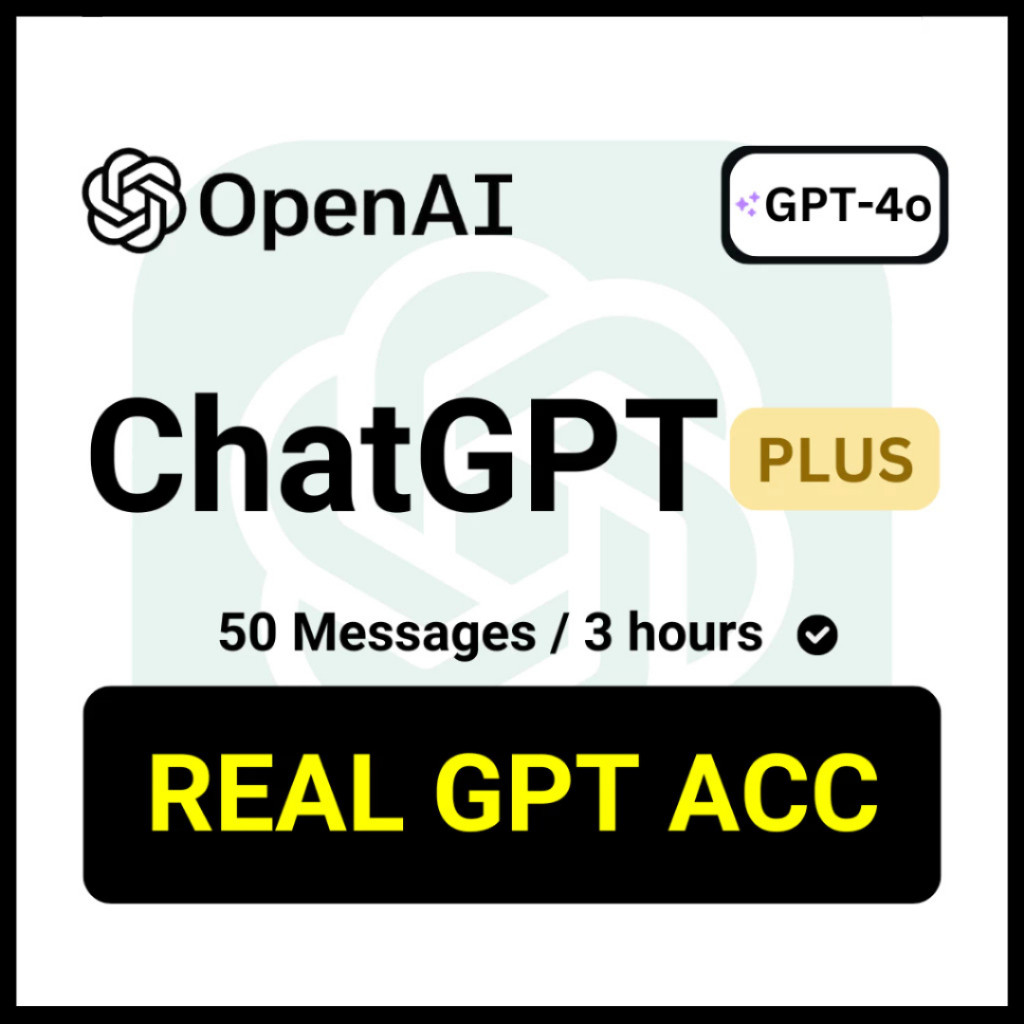 ChatGPT Plus Account Premium Account GPT-4 & GPT-4o Vision | Fast Delivery | ChatGPT Plus ChatGPT Acc