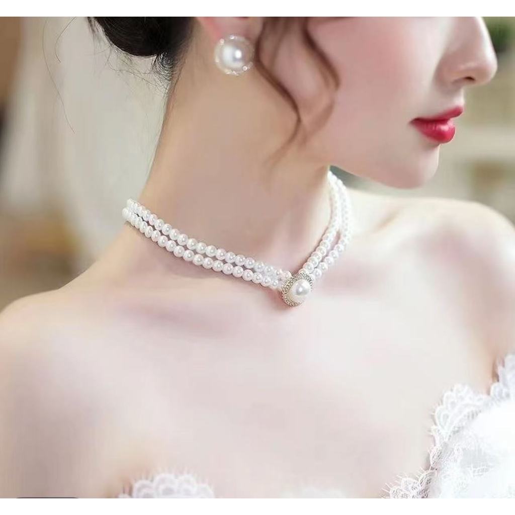 Natural Pearl Earrings Necklace Pendant Ring Loose Beads DIY Etc. Live Streaming Room Special Shooting