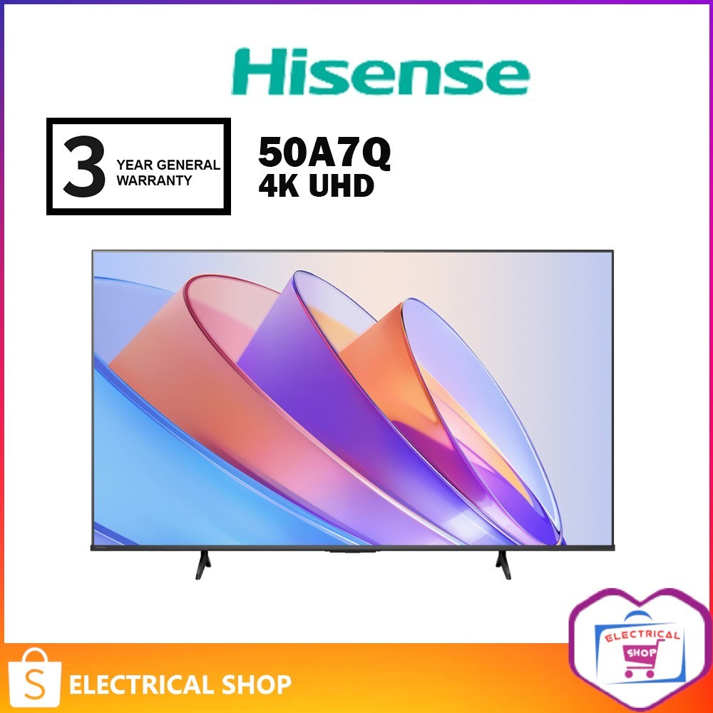 Hisense 50'' 50A7Q / 55'' 55A7Q 4K UHD A7Q Series 4K UHD Smart TV Television