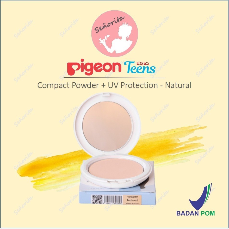 PIGEON TEENS Compact Powder + UV Protection 14G | FULL / REFILL