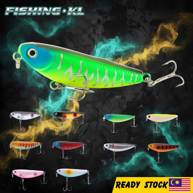 5g Micro Pencil Lure Floating Water Zigzag Dog Action Gewang Tiruan Pancing Shore Casting Sebarau Bass Lure Umpan