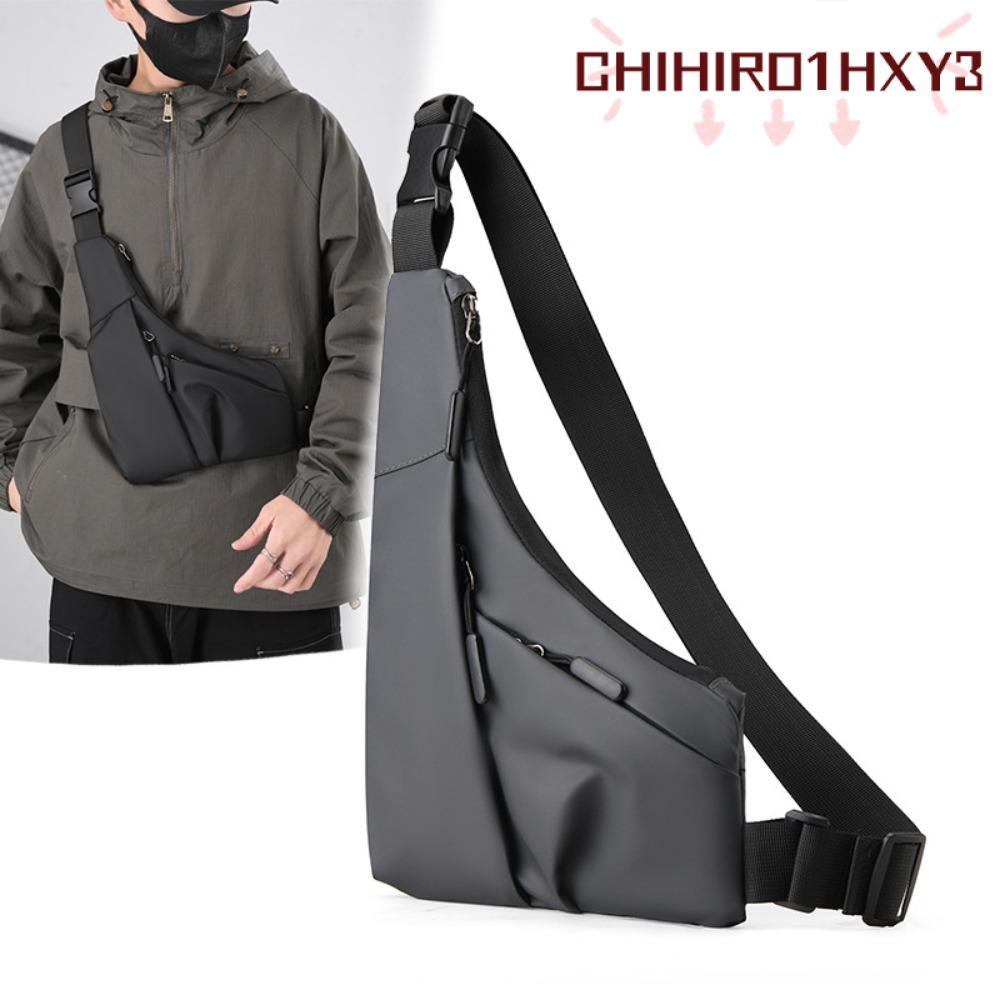 CHIHIRO1HXY3 Waist Bag, Waterproof Street-Style Underarm Wrap Chest Bag,  Nylon Solid Color Fashion Belt Bag Outdoor