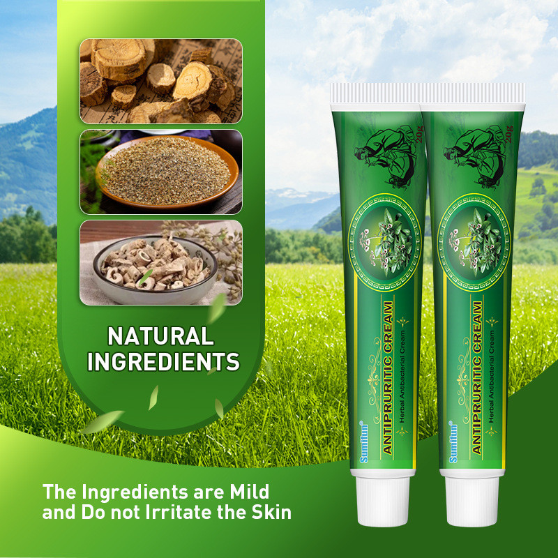 [Ready Stock] sumifun Baicao Mild Cream Care Cream Herbal Care Cream Skin Care Cream 20g Box K10003WJG