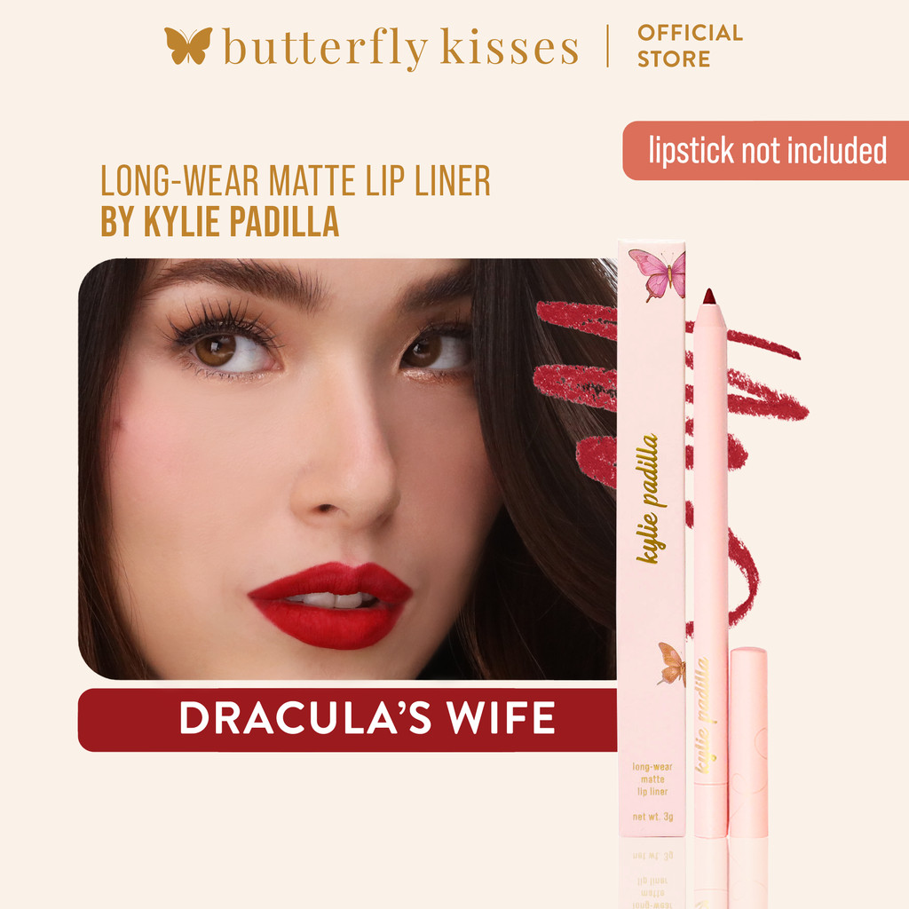 Butterfly Kisses by Kylie Padilla Dracula's Wife Long-Wear Matte Lip Liner