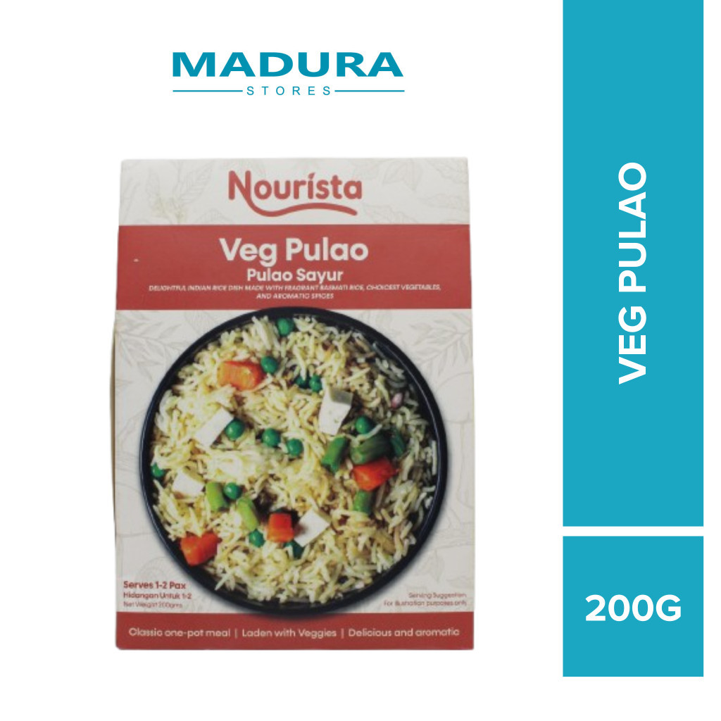 Nourista Veg Rice (Pulao Sayur) 200g