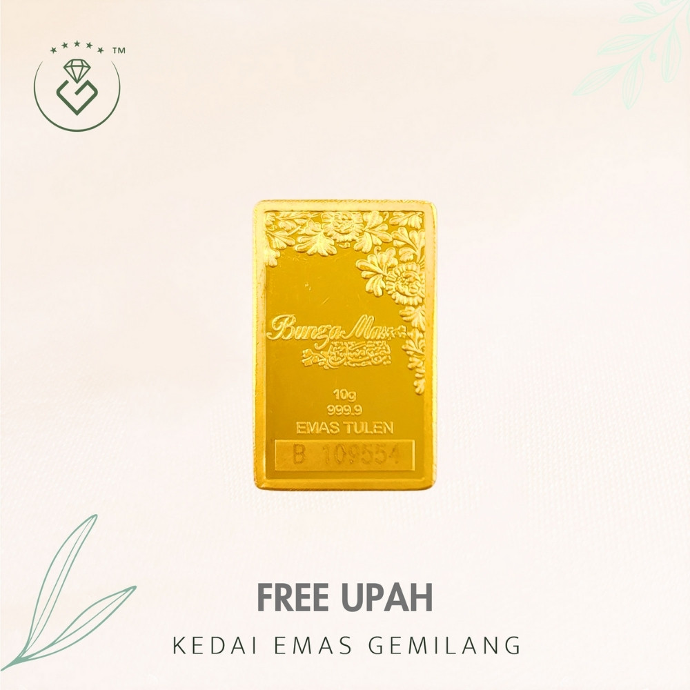 [Kedai Emas Gemilang] 8001301 {Y} Pubilc Gold 10G (B109554) Gold Bar (2.4Cm)&hellip;