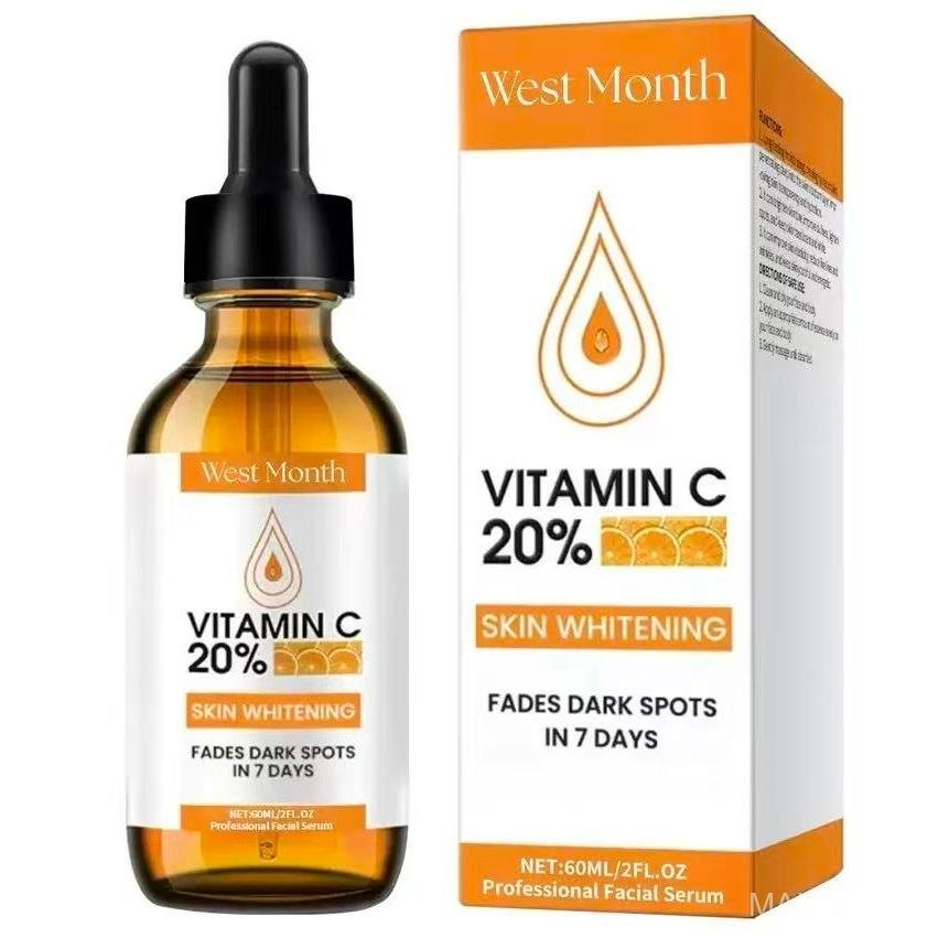 Premium 20% Vitamin C Serum For Face with Hyaluronic Acid, Retinol & Amino Acids - Boost Skin Collagen,Hydrate & Plump Skin, Anti Aging & Wrinkle Facial Serum (4 Fl Oz (Pack of 1))