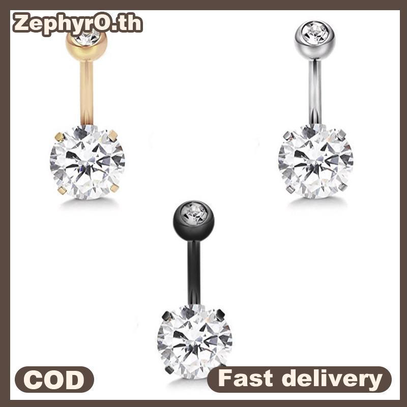 null Belly Button Ring Crystal Rhinestone Jewelry Navel Bar Body Piercing Jewelry null