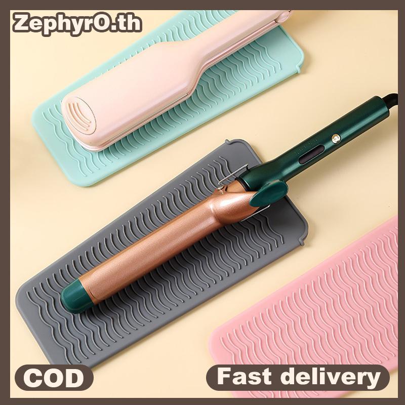 null Silicone Heat Resistant Mat Pouch For Curling Iron Hair Professional Styling Tool Anti-Heat Mats For Hair Straightener Curling Tool null