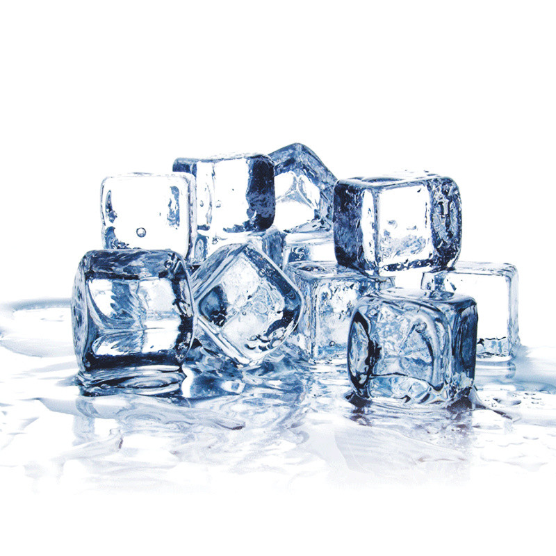 Kiub ais plastik berbentuk segi empat, zarah ais tiruan, ais palsu, kiub ais akrilik, ais palsu lutsinar, kiub ais hancur, zarah ais, alat peraga fotografi WW3P