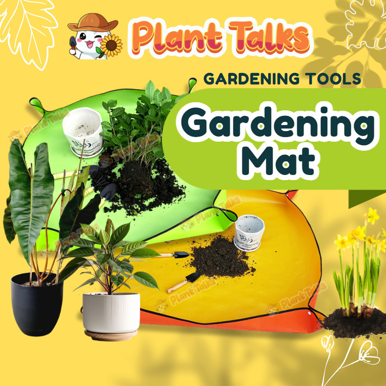 Plant Talks High-Quality Waterproof Gardening Mat for Soil / Garden Tools / Bonsai / Soil Mat / Mat for Repot