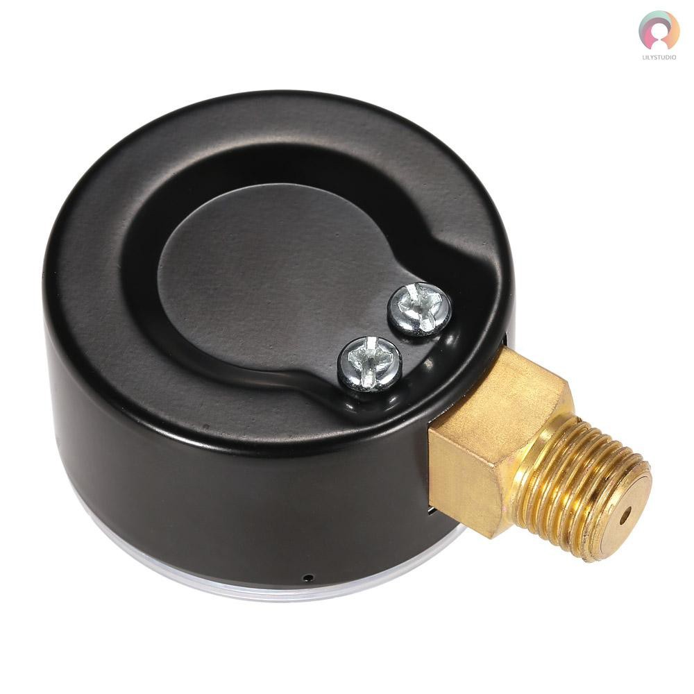 Durable Premium Analog Mechanical Pressure Meter 0-60 PSI 0-4 Bar – Tolok Tekanan Compressor Air Pump Hydraulic Gau... - Image 5