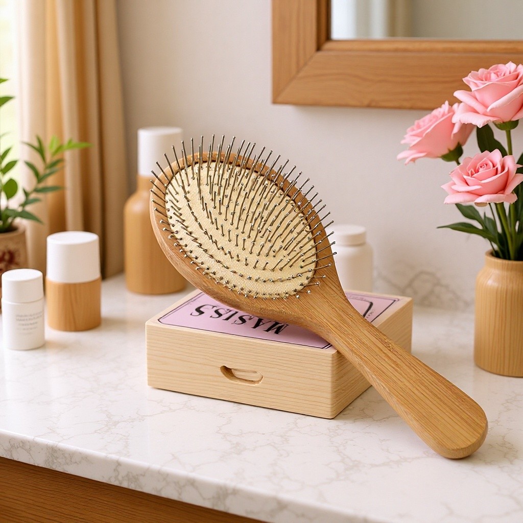 Steel Needle Comb Airbag Straight Hair Anti-Hair Loss Comb Household Air Cushion Hair Care Hair Care Non-Static Fluffy SGJE