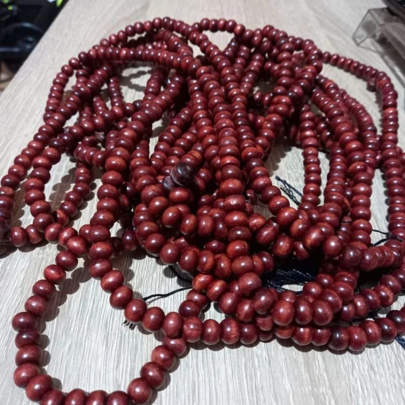 Tasbih PREMIUM KAYU Kokkun 1000 biji 8mm 500 Biji Berkualiti Grade Terbaik Ada 4 warna pilihan tasbih kayu asem Galih 8m