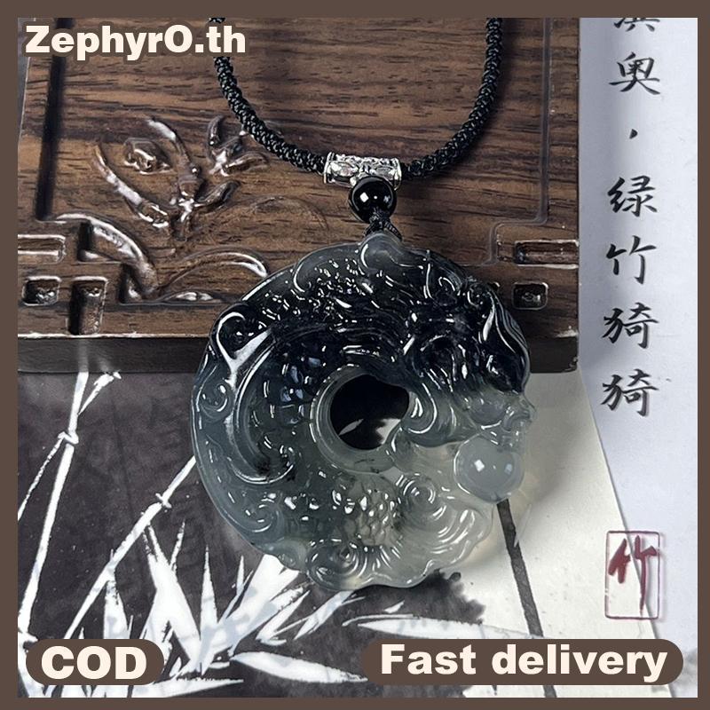 null Chinese Style Dragon Phoenix Pendant Nelace For Women Girls Luy Exorcise Evil Spirits Safety Auspicious Charms Nelace null