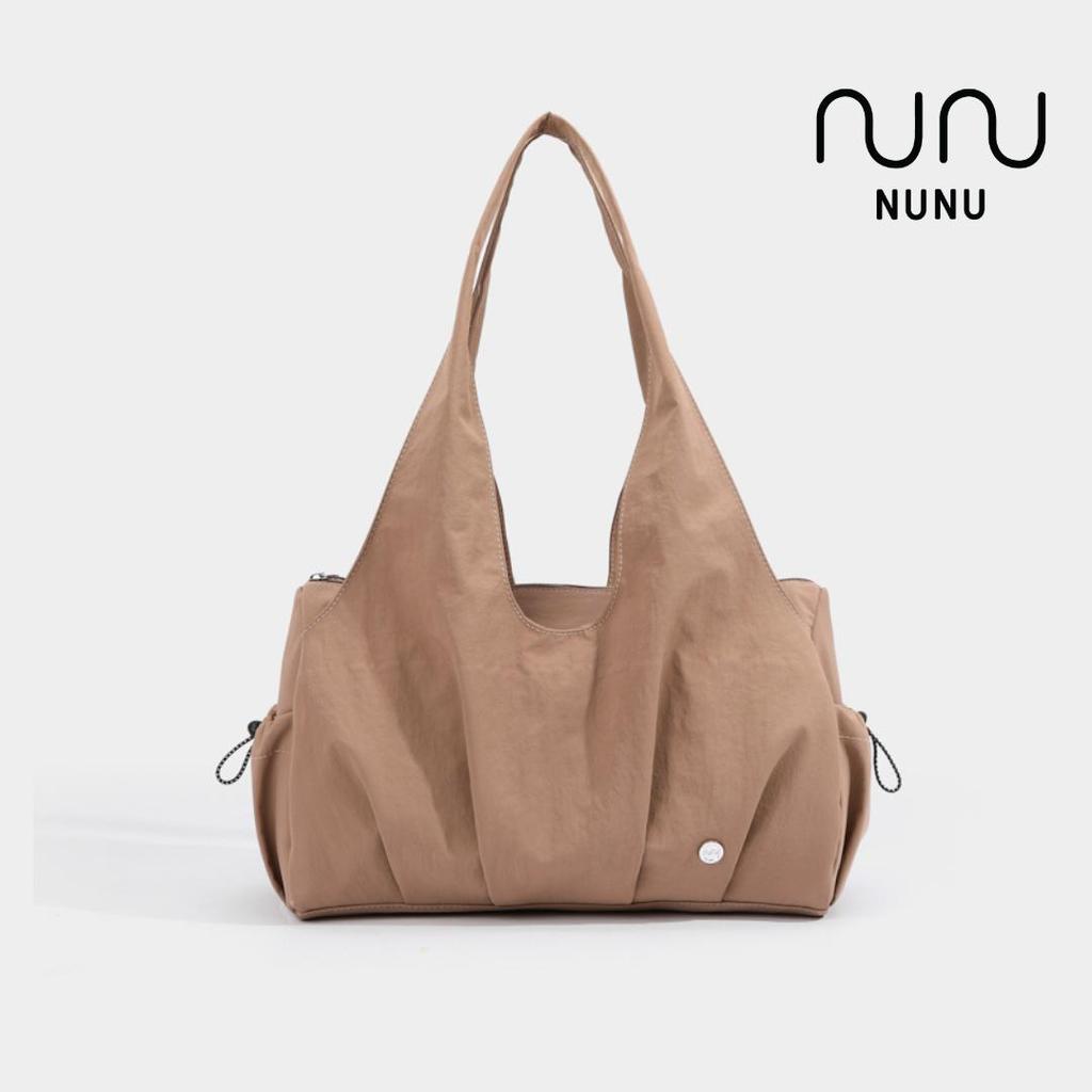 NUNU Ella Bag - Women Fashion Big Tote Bag Water Resistant Large Capacity Nylon Canvas Beg Tangan Wanita Nilon