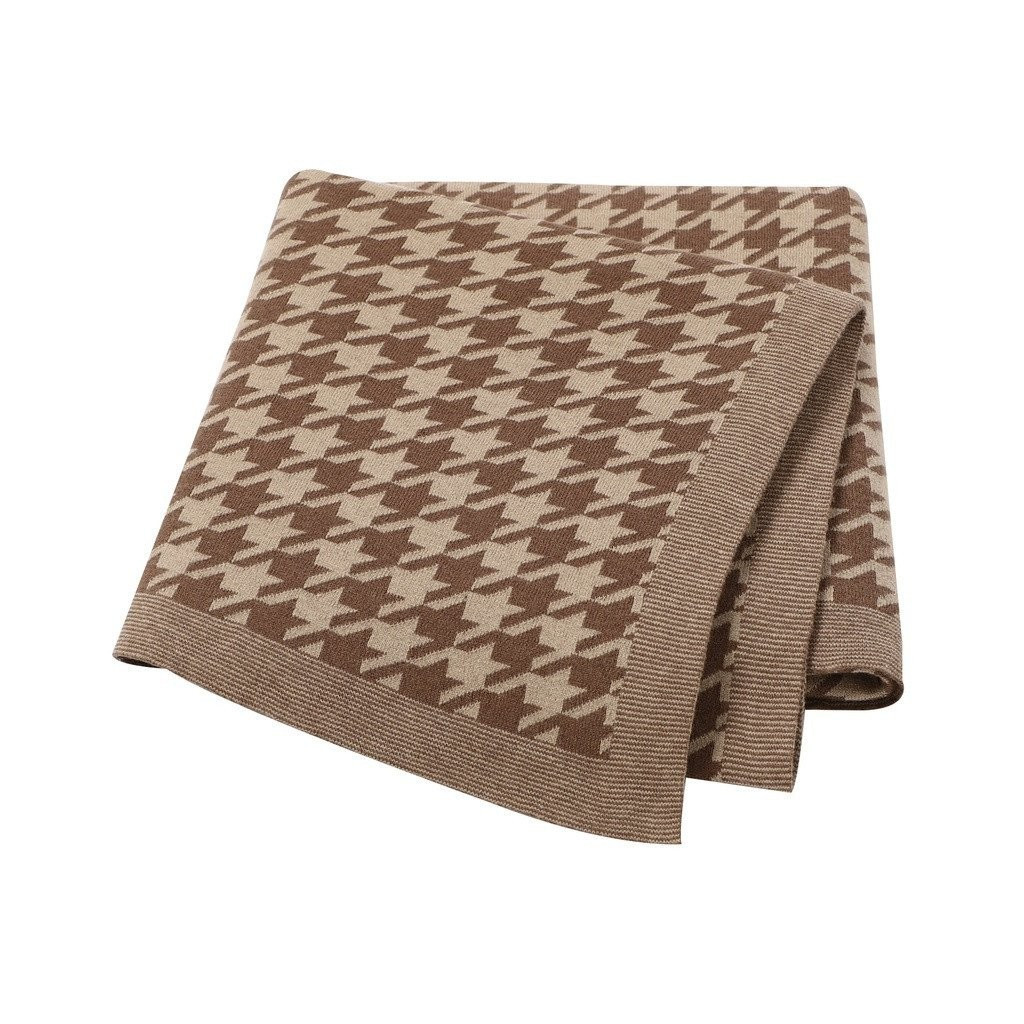 Baby Blankets Super Soft Newborn Girls Boys Monthly Swaddle Wrap Quilts Plaid Cotton Knitted Toddler Infant Stroller Bedding Mat XXFL LVVD JNAS