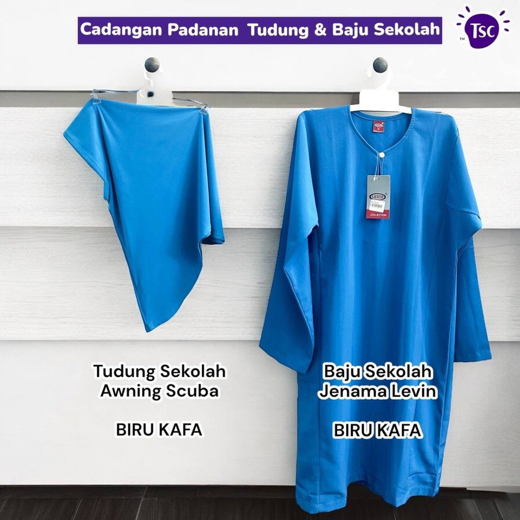 Tudung Kafa ( Biru Laut), Tudung Kafa Penang, Tudung Kafa Kedah, Tudung Kafa Pulau Pinang