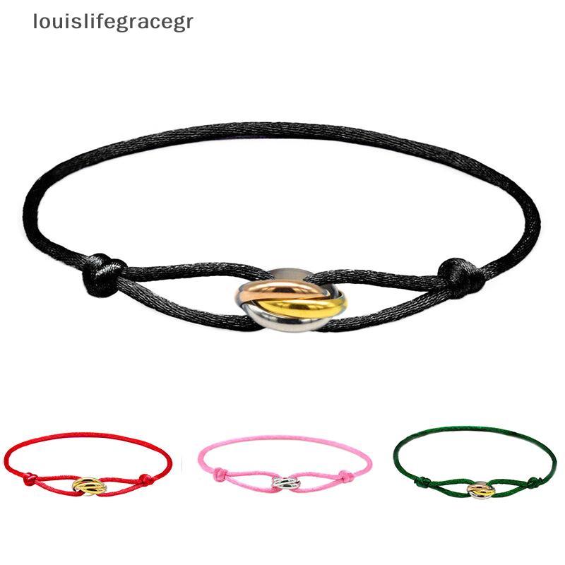 null Simple Retro Luy Woven Rope Bracelet For Women Men Temperament Trendy Luxury Circles Bangles Jewelry Accessories Gifts null