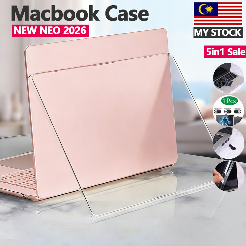 WOLDONE Case for Macbook Air NEO Pro M5 M4 M3 M2 M1 13-16 inch case cover Matte Crystal Clear Air 13 case accessories
