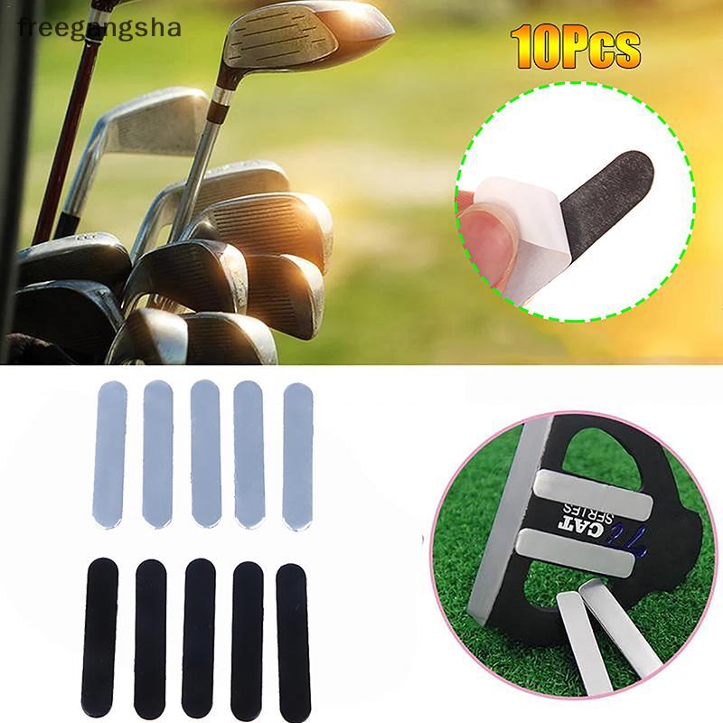[FREG] 10Pcs Weighted Lead Tape Golf Weighted  Lead Tape Add Swing Weight For Golf Clubs For Driver Iron Putter Tennis Raet FDH