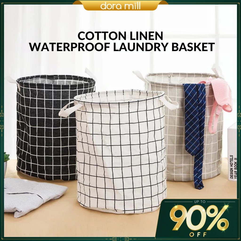 DORAMILL Foldable Laundry Basket Storage Box Waterproof Large Bag Dirty Big Laundry Basket #ASB