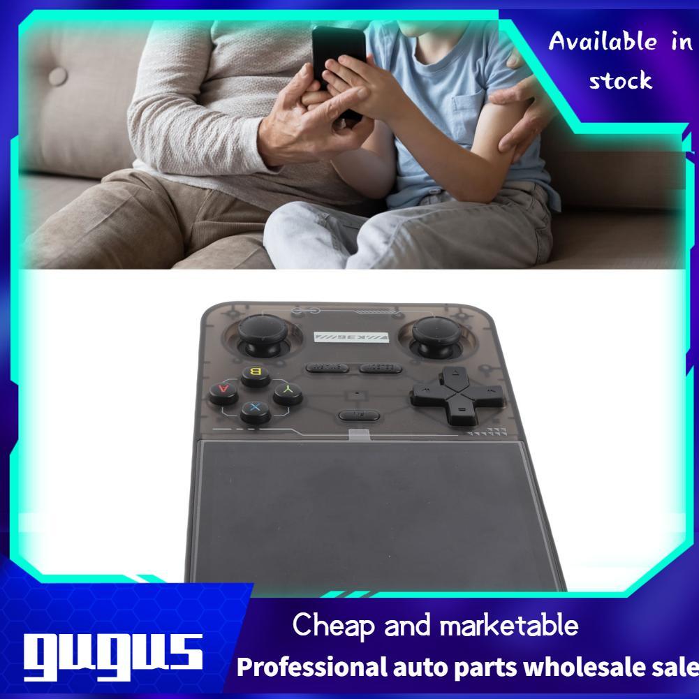 gugushop Handheld Retro Game Console  Open Source Gaming with 3.5 Inch Color Screen Dual 3D Joysticks Controller Port & TV Input Support 2 Player 3500mAh