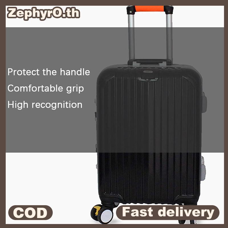 null Comfortable Luggage Handle Cover Neoprene Suitcase Wrap Grip Soft Identifier Stroller Armrest Protective Cover Handle Protective null