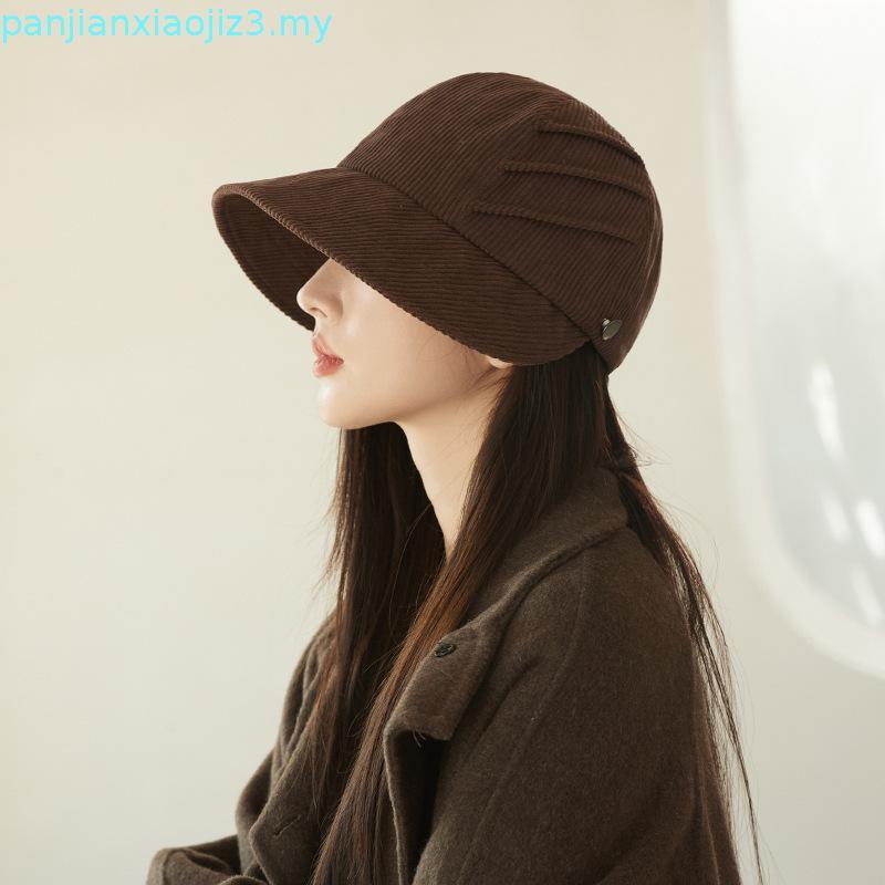 Zhao Lusi Peaked Hat Women's Spring Autumn Widened Bucket Hat Fashion Elegant Sunscreen Hat