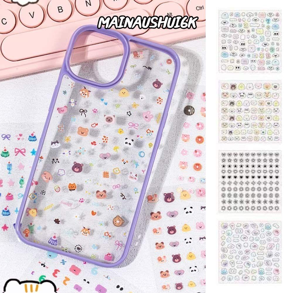 MAINAUSHUI6K 24Pcs/Set Cup Stickers, Soft Embossed No-Repeat Nail Sticker, Fashion Multifunction Self Adhesive  Manicure Decals for Nail Art Decoration