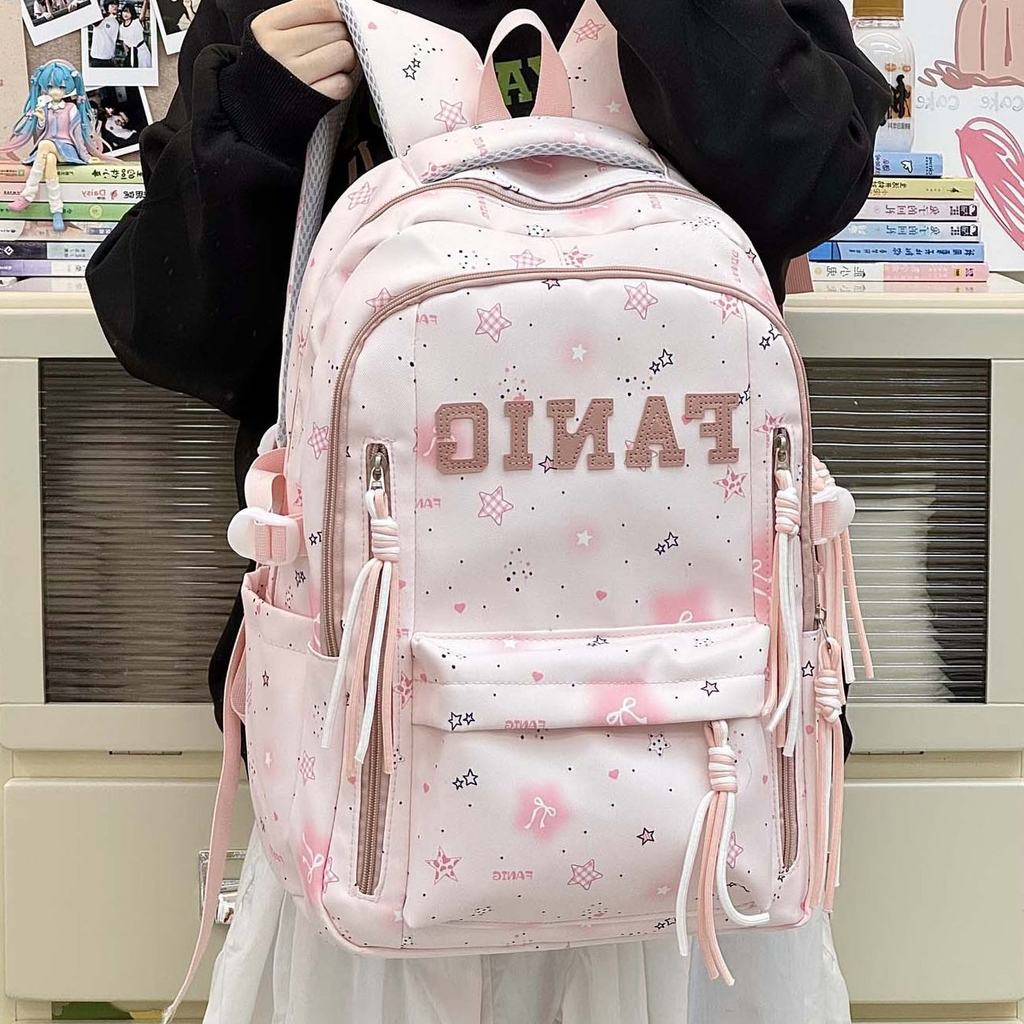 Beg sekolah menengah perempuan beg sekolah kanak-kanak beg bahu buku teks beg perjalanan beg komputer