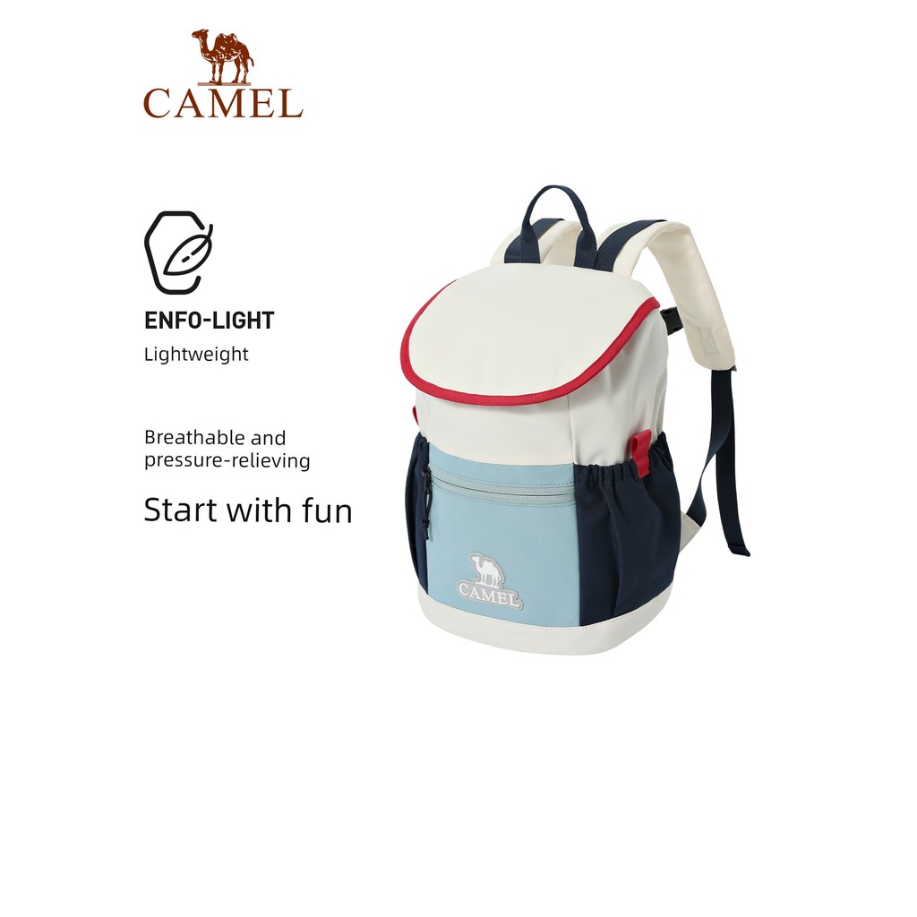 laptop bag school bag [Beg kanak-kanak] Beg sekolah tadika unta, beg galas, perjalanan ibu bapa-anak, beg galas kanak-kanak luar yang ringan, lelaki dan perempuan