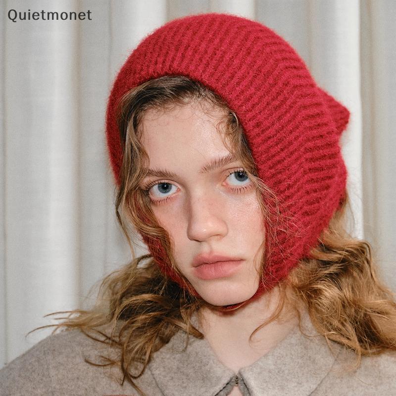 null Retro Hollow Knitted Headscarf Lace-up Triangle Turban Fashion Belt Accessories null