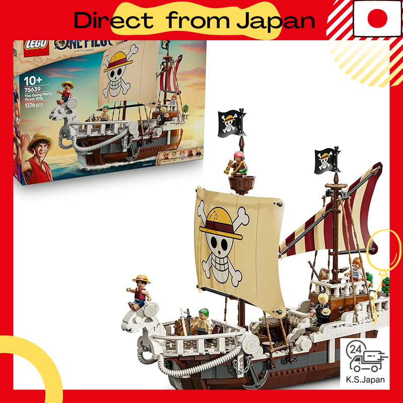 LEGO One Piece Adventure Set - Pirate Ships and Characters for Kids, Perfect Birthday Gift for Ages 8-12[Direct from Japan]