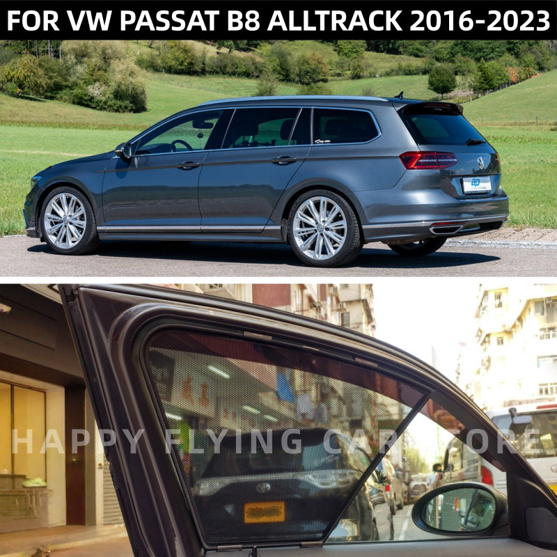 Suitable for VW PASSAT B8 VARIANT 2016-2023 car window sunshade,front and side door sun baffle,sunscreen insulating visor curtain, mesh curtain,front block glass sunshade