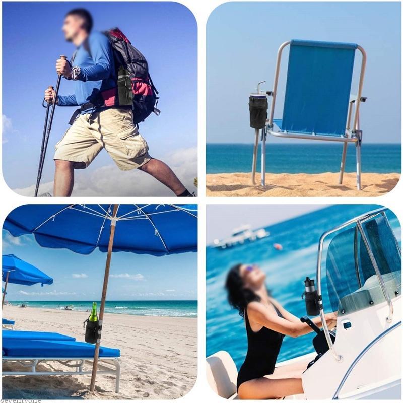 SV Roll Bar Cup Holder for UTVs Wheelchair Scooter Walker Rollator Bike and Boat Ultimate Expander Car Cup Holder