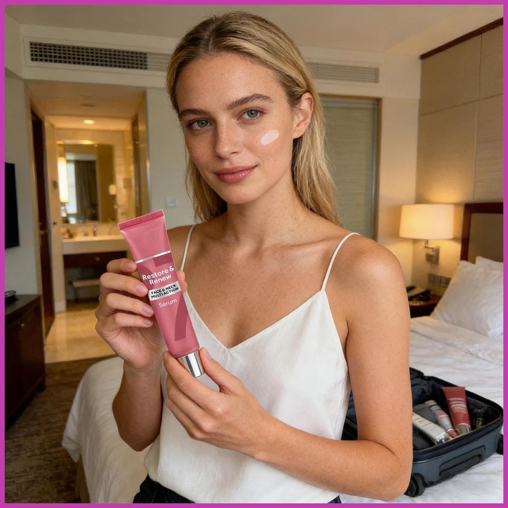Firming Solution for Face and Neck 50ml Skin Brightening Solution Neck Firming Liquid for Skincare Enthusiasts wsdmy